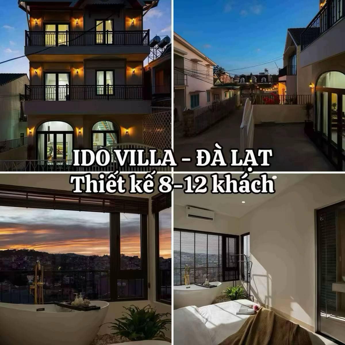 cơ cấu phòng tại Ido Villa