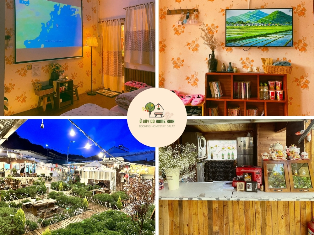dịch vụ tiện ích tại homestay nhà của gạo