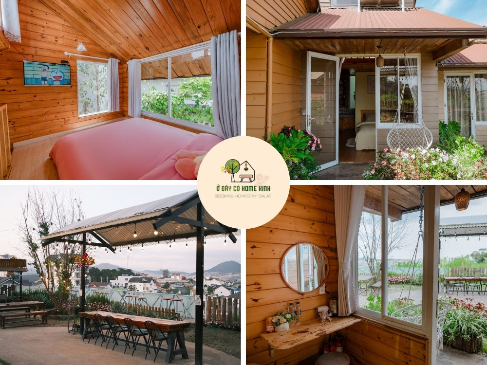 không gian homestay đom đóm house