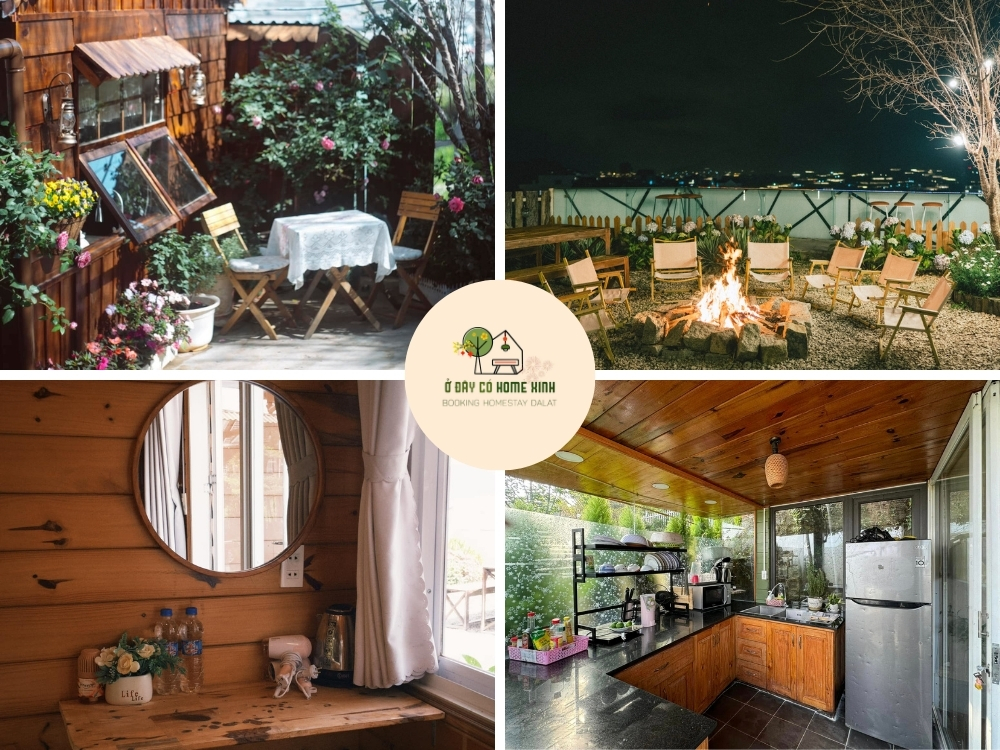 dịch vụ tiện ích homestay đom đóm house