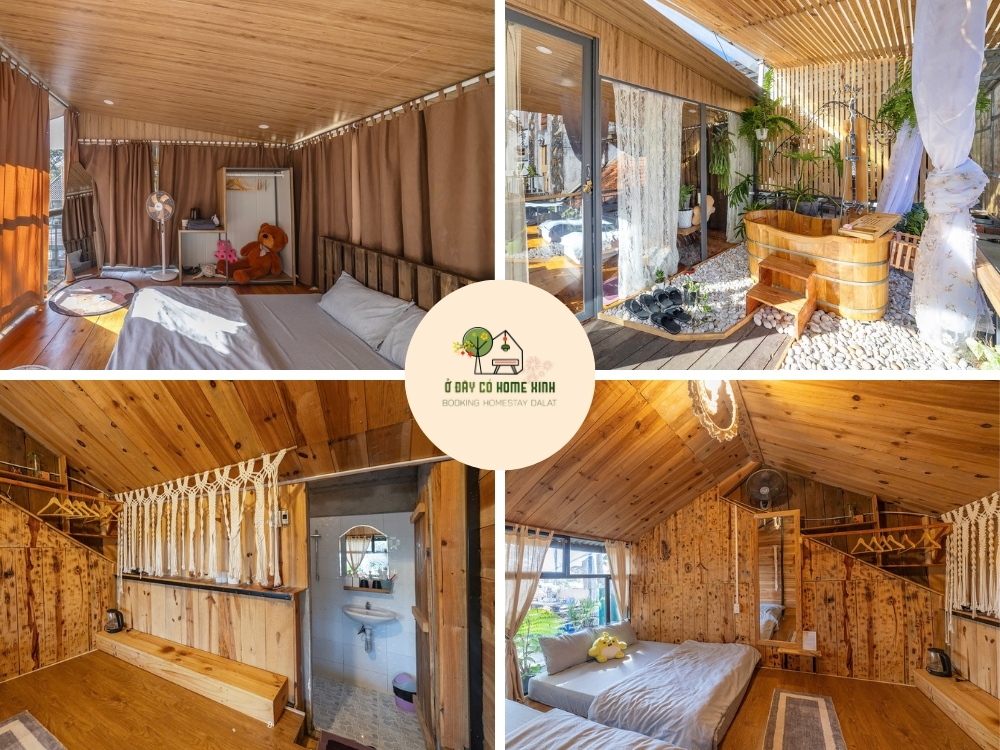 Dịch vụ tiện ích tại nhà bên đồi homestay