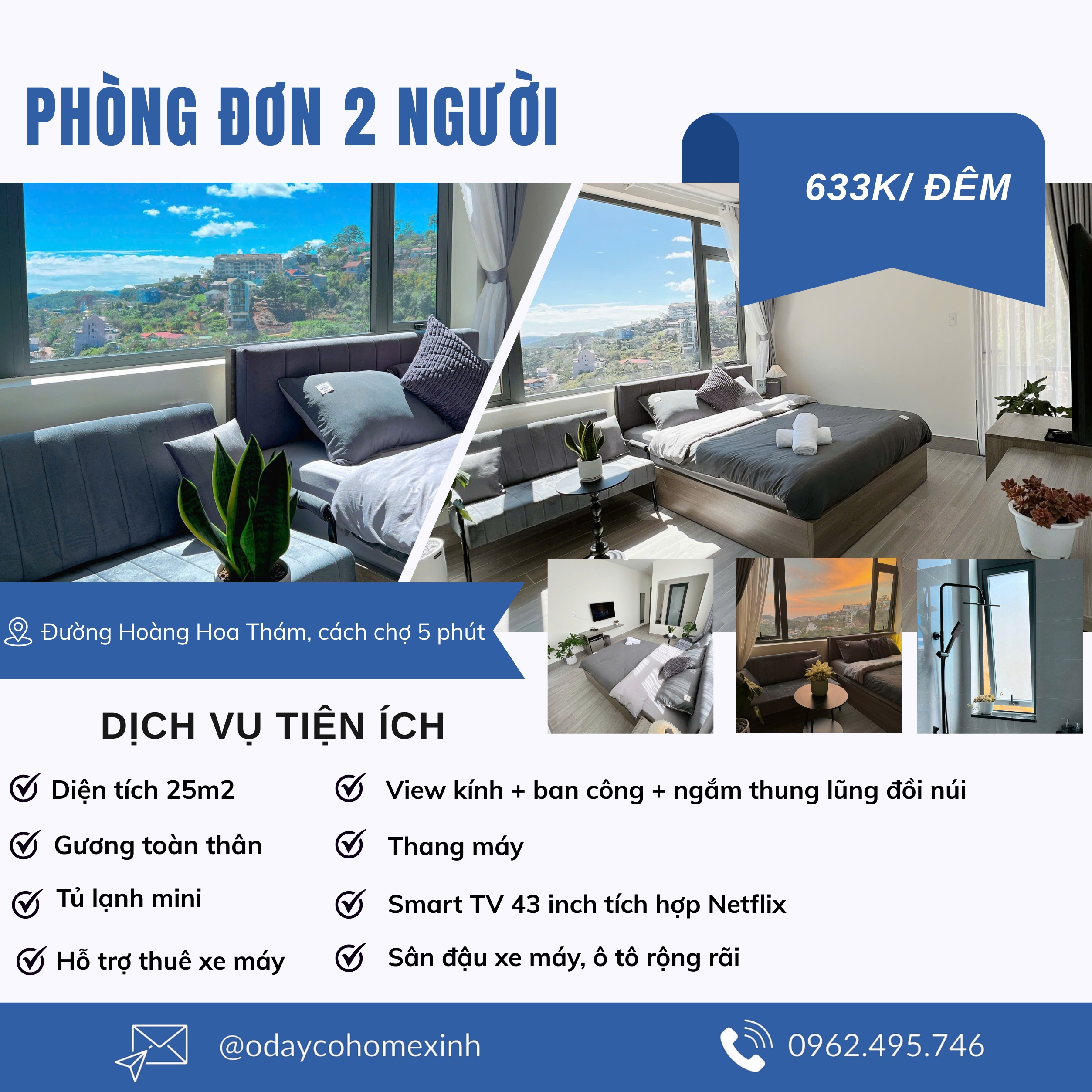 Phòng đơn 2 người