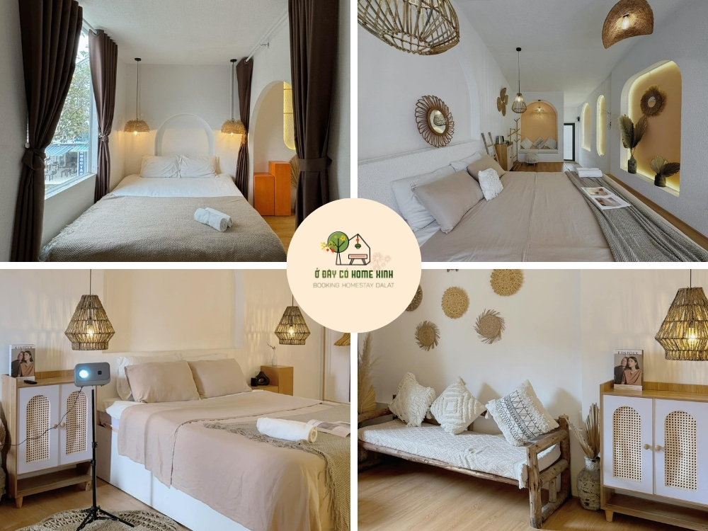 tổng quan phòng nghỉ tại Simple House