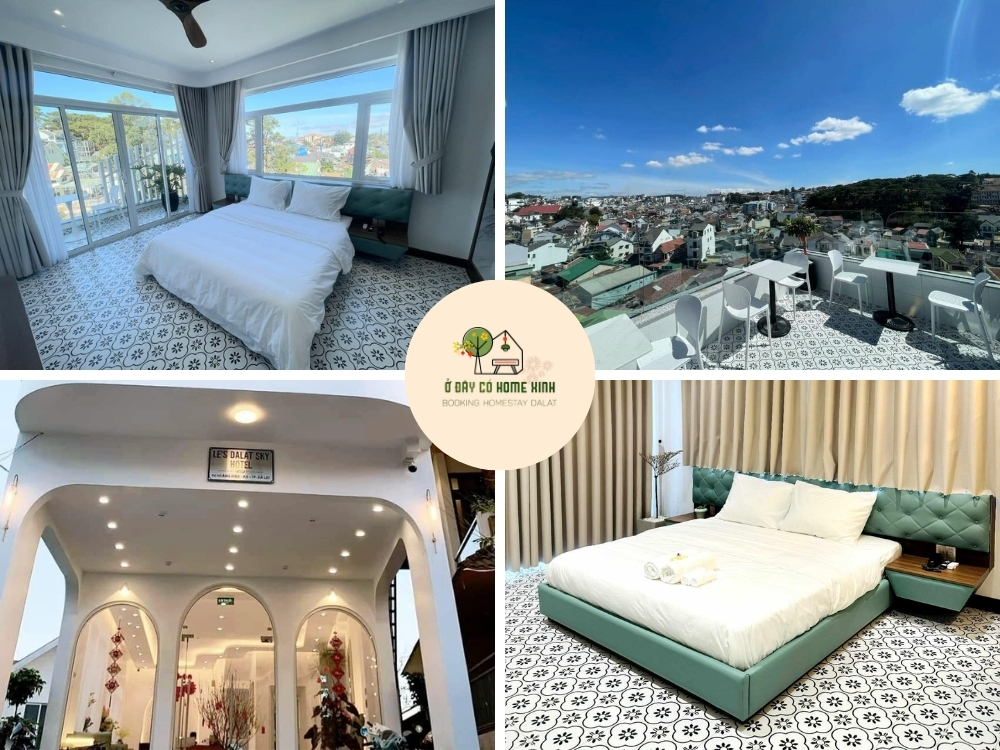 tổng quan phòng tại Le's Dalat Sky