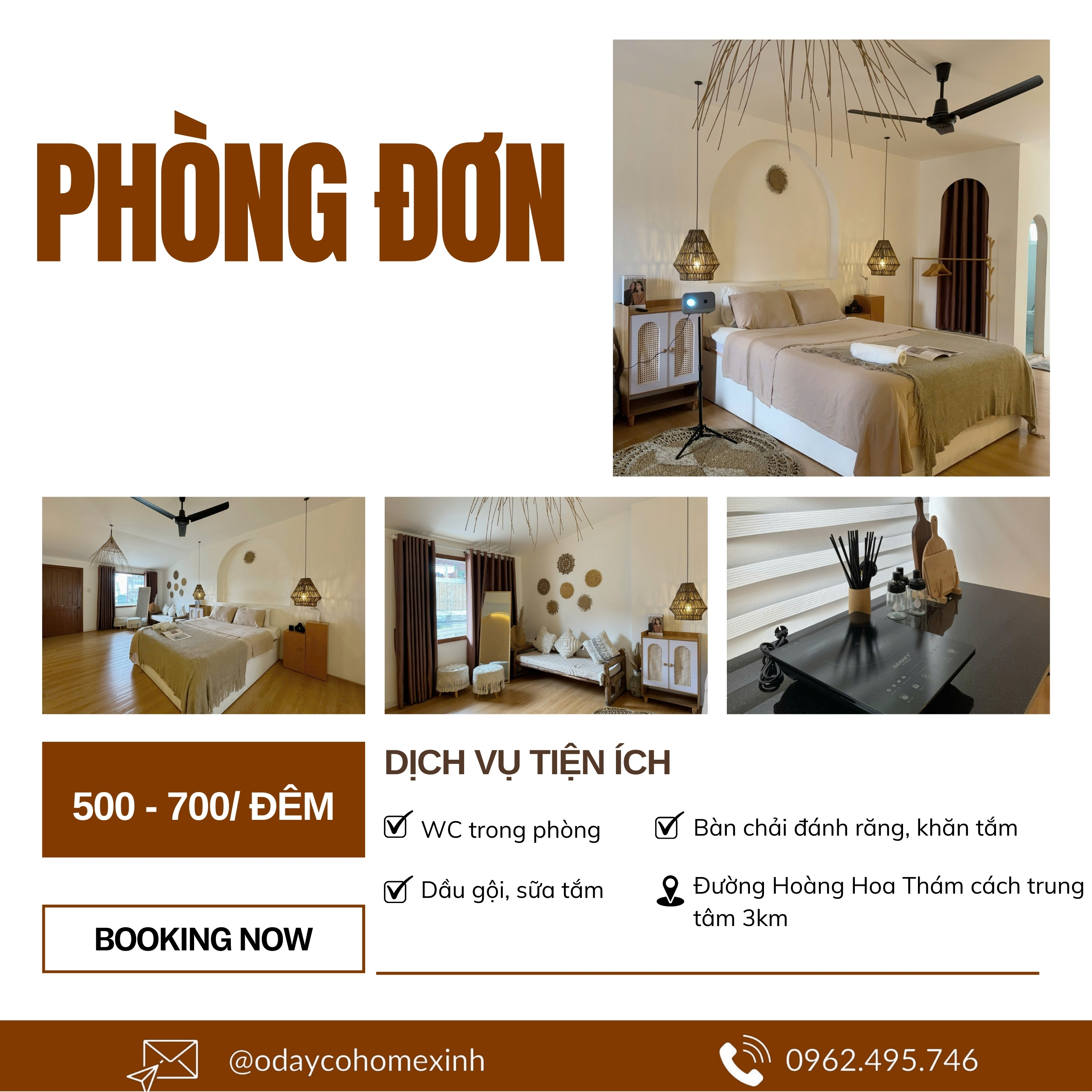 Phòng đơn tại Simple House