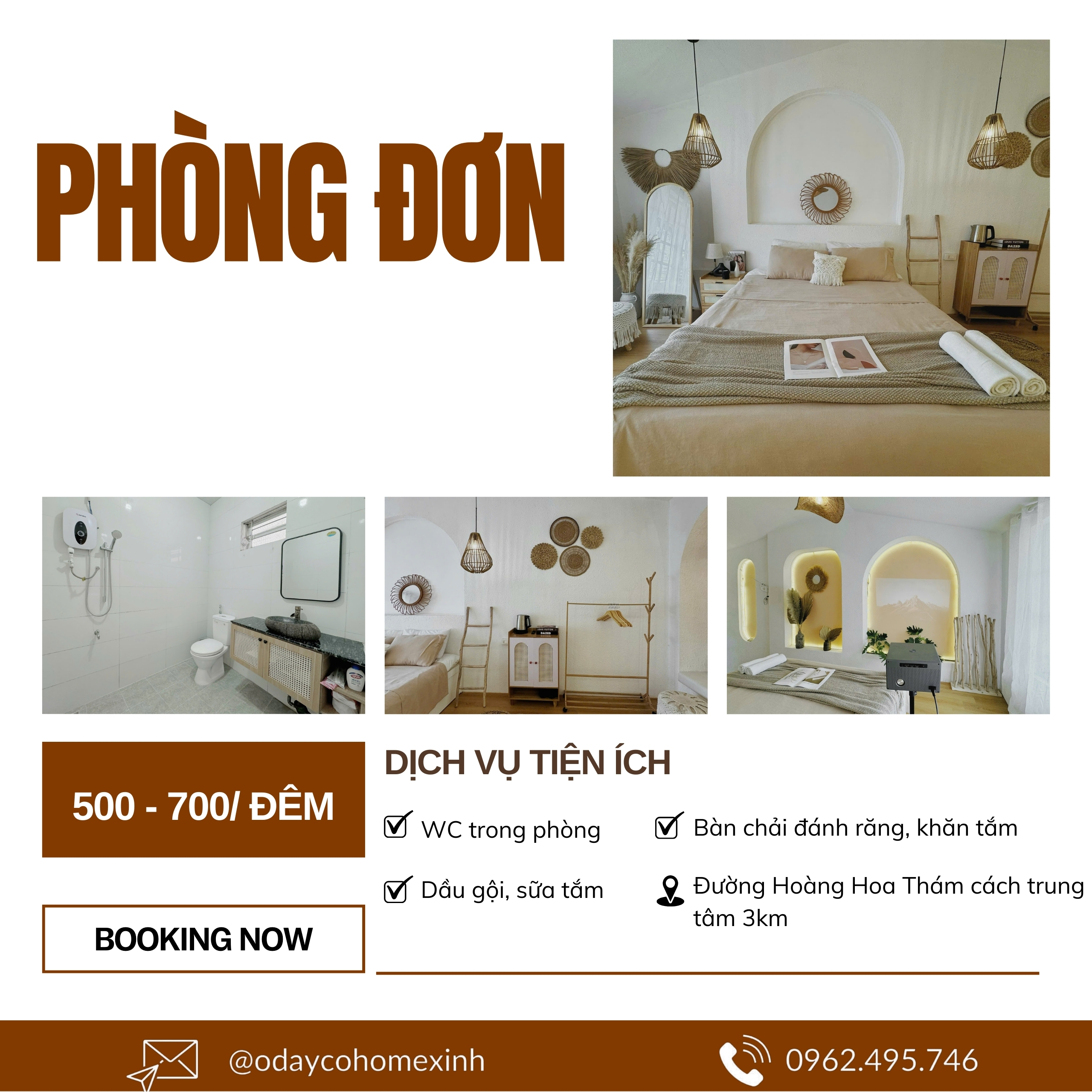 Phòng đơn tại Simple House