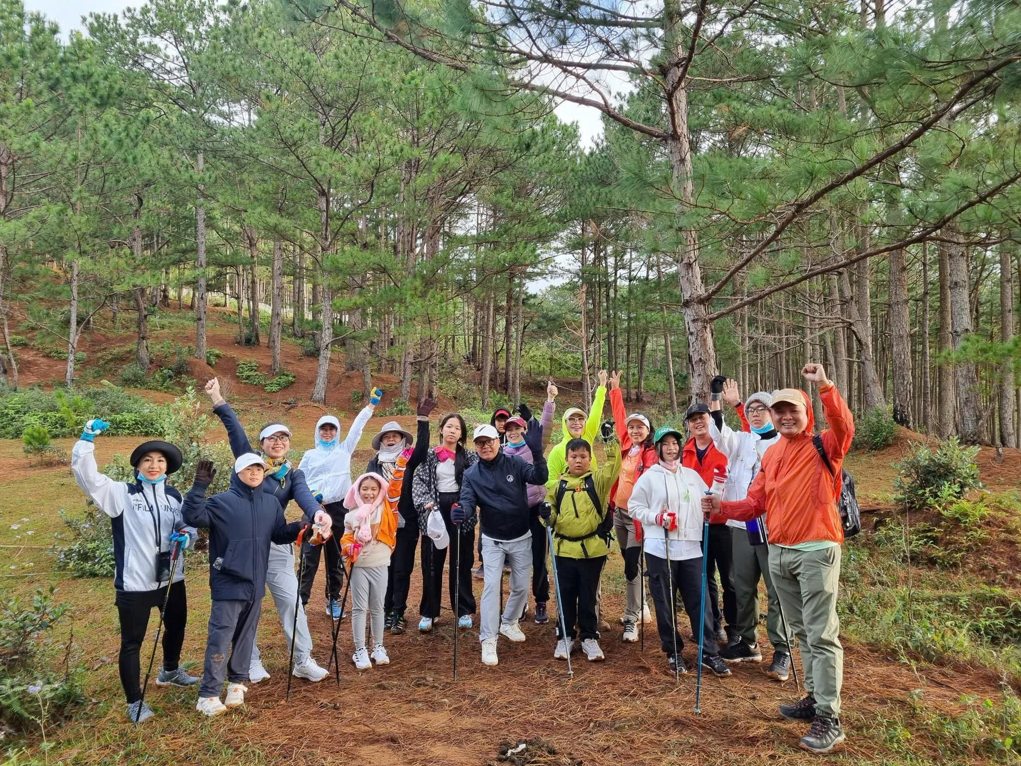 trải nghiệm trekking Đà Lạt