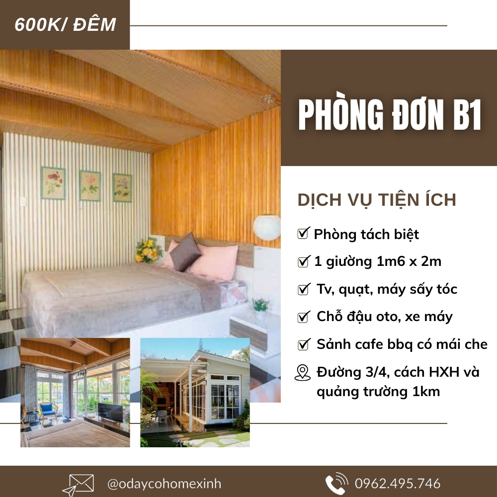 Phòng Đơn B1
