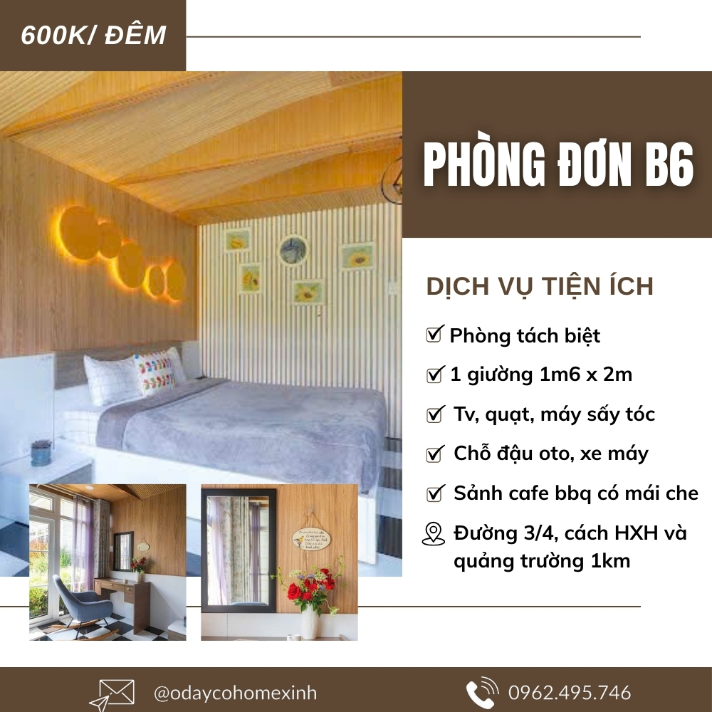 Phòng Đơn B6 