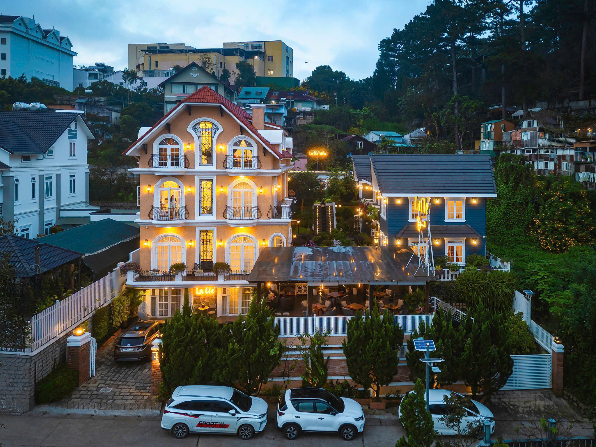 vị trí La Clé bungalow gỗ