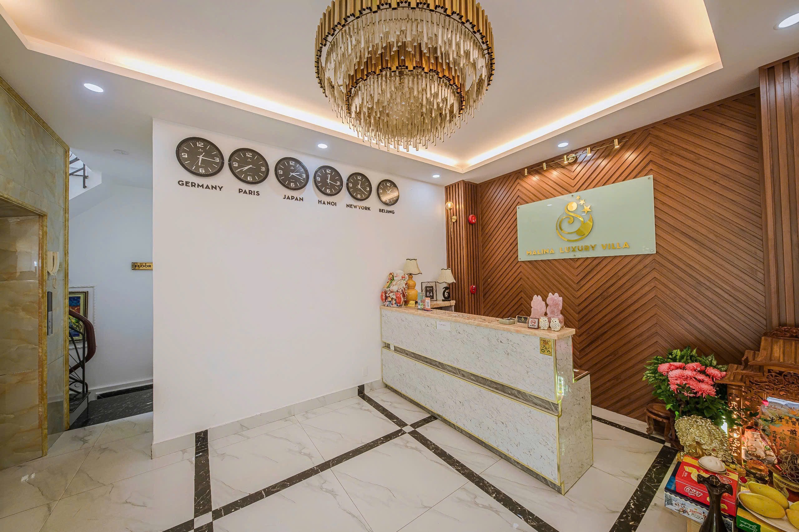 vị trí Malina Villa