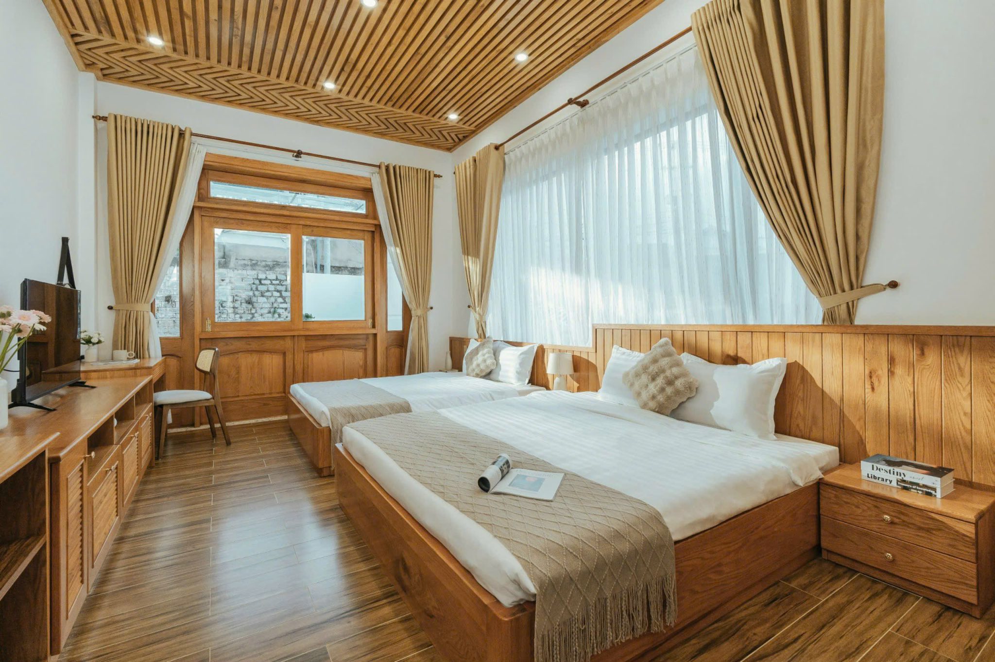 phòng ngủ Vạn Thành Fleur Village