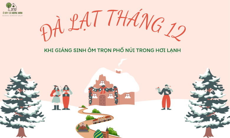 Đà Lạt Tháng 12 - Khi Giáng Sinh Ôm Trọn Phố Núi Trong Hơi Lạnh