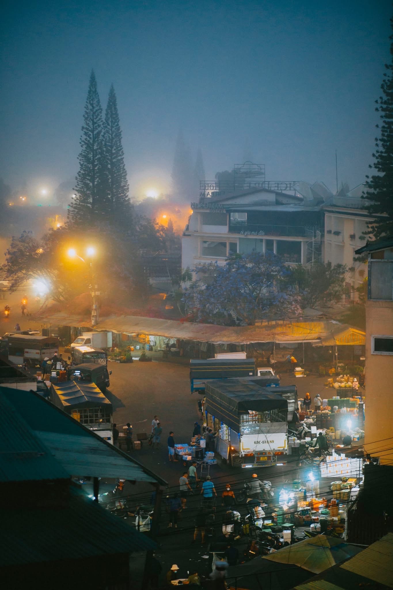 chợ đêm đà lạt