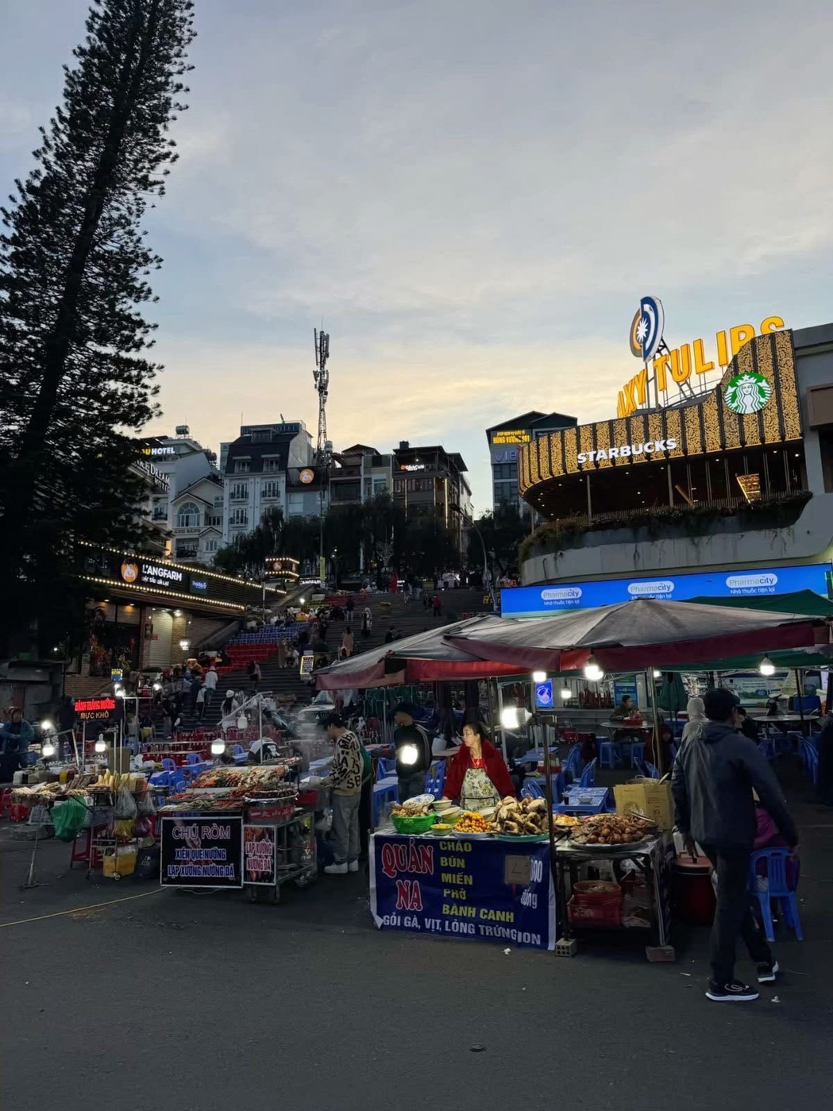 khu chợ đà lạt