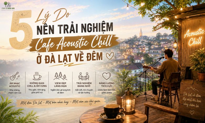 5 Lý Do Nên Trải Nghiệm Cafe Acoustic Chill Đà Lạt