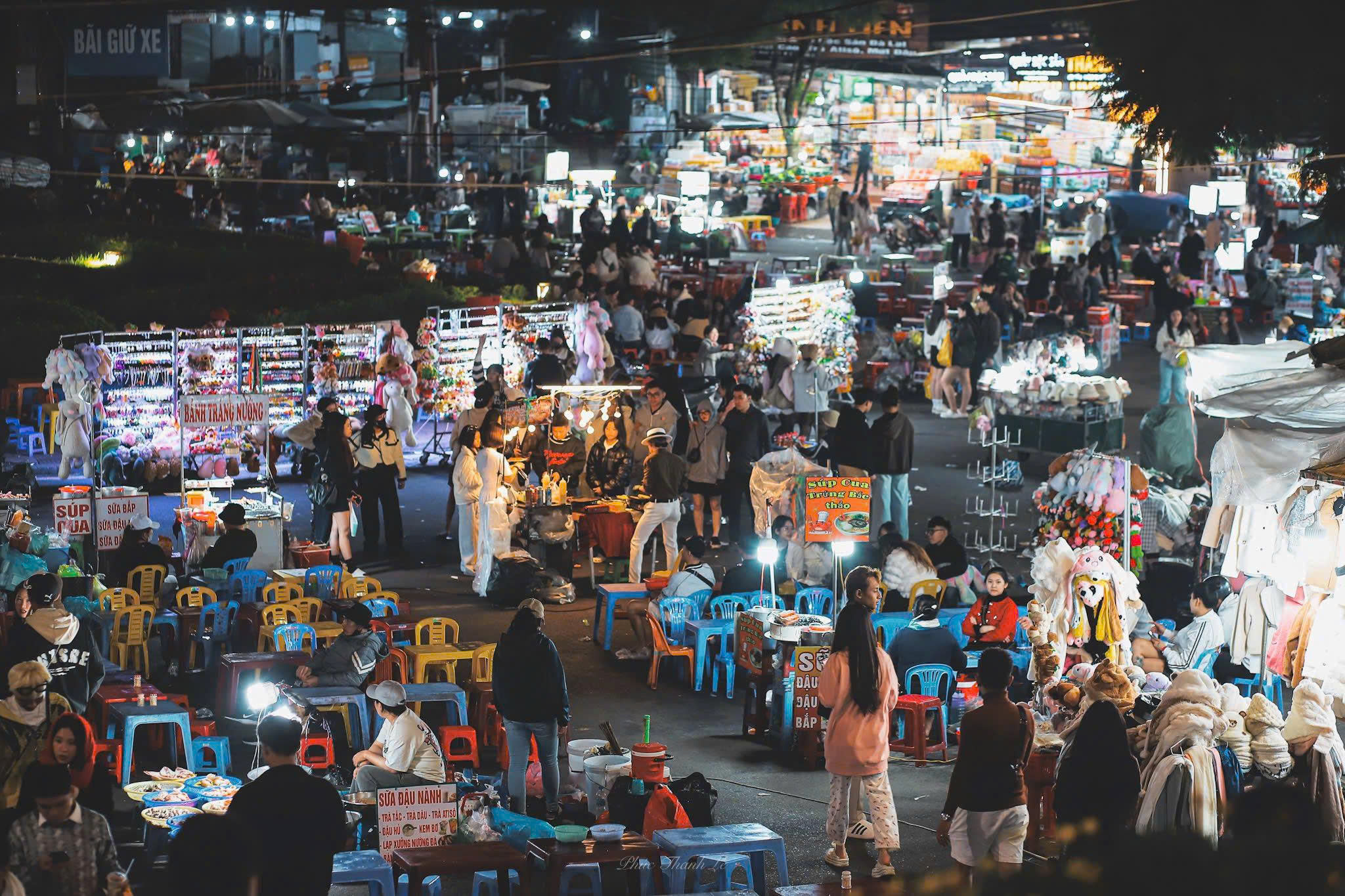 chợ đêm đà lạt