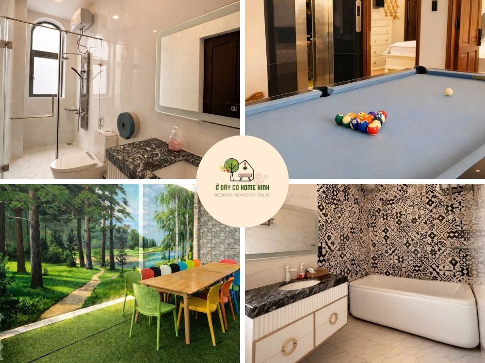tiện nghi Villa Phù Đổng